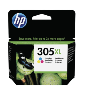 HP 305XL Ink Cartridge High Yield Multipack Tri-color