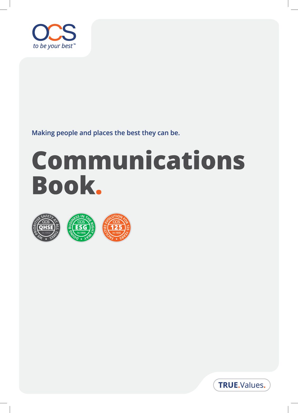 OCS COMMUNICATIONS BOOK